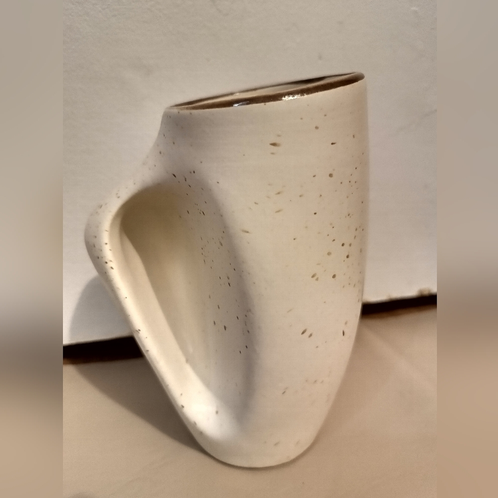 Modernist Pottery Mug by Gaetan Beaudin
